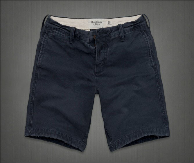 Abercrombie Fitch Hombres Ajuste clásico Patalón Corto AF7489